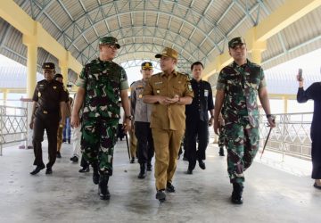 Bupati Bengkalis Sambut Kedatangan Danrem 031 Wira Bima