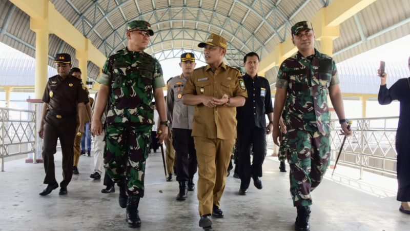 Bupati Bengkalis Sambut Kedatangan Danrem 031 Wira Bima