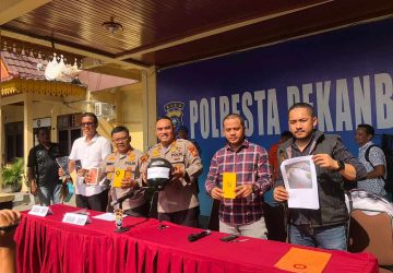 Jambret Viral di Jalan Balam Pekanbaru Ditangkap Tim Jatanras Sat Reskrim Polresta Pekanbaru