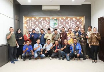 Temui Pj Bupati, Pengurus PWI Muba Sampaikan Rencana Pelantikan
