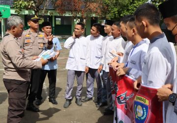 Polres Muara Enim Laksanakan Ops Bina Kusuma Musi 2023 di MAN 1 Muara Enim