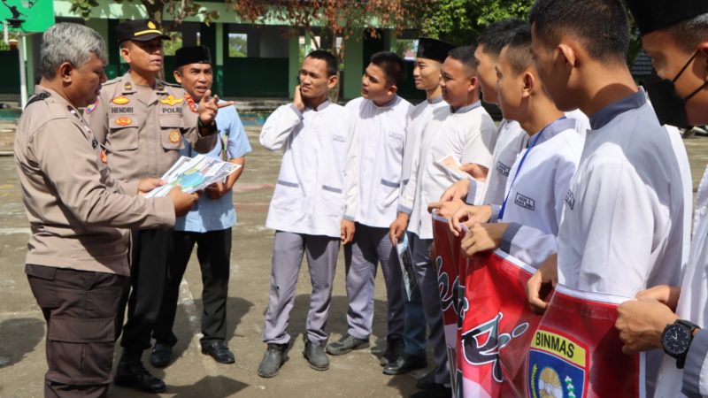 Polres Muara Enim Laksanakan Ops Bina Kusuma Musi 2023 di MAN 1 Muara Enim