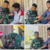 Satgas Pamtas RI-PNG Yonif 132/BS Peduli Kesehatan Masyarakat Papua