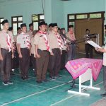 Pelantikan dan Pengukuhan Pengurus Kwartir Ranting Gerakan Pramuka Kecamatan Kuala Kampar Masa Bhakti 2022-2025