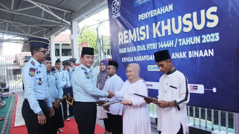 7.742 napi di Riau dapat remisi Idul Fitri, 36 orang langsung bebas