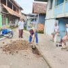 Cepat Tanggap Keluhan Warga PDAM Lematang Enim Penyambungan Pipa 2 Inc di Dusun 4 Desa Karang Raja