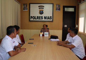 Mantap! SMSI Kepulauan Nias Adakan Audiensi Kepada Polres Nias