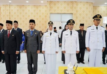 Wabup Lantik Sejumlah Pejabat Baru di Lingkungan Pemkab Rohil