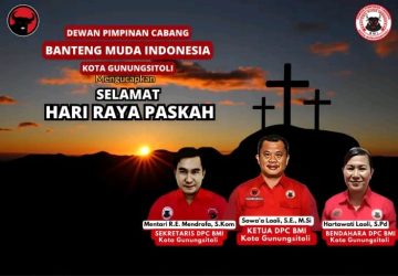 Ketua DPC BMI Kota Gunungsitoli Sowa’a Laoli, S.E., M.Si Mengucapkan Selamat Hari Paskah Tahun 2023