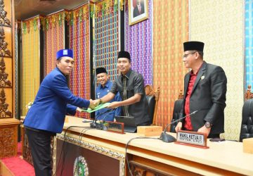 Pansus LKPJ Sampaikan Laporan di Paripurna