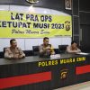 Polres Muara Enim Gelar Lat Pra Ops Ketupat Musi 2023