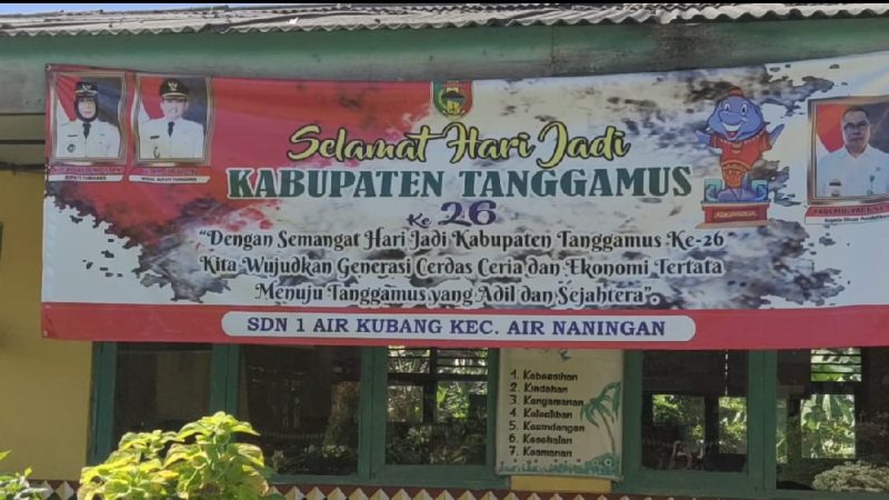 SD Negeri 1 Air Kubang Patut Mendapat Apresiasi