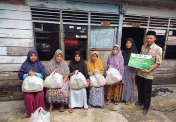 IDI Wilayah Riau bersama IZI Riau Salurkan Paket Ramadan di Empat Titik Wilayah Pekanbaru