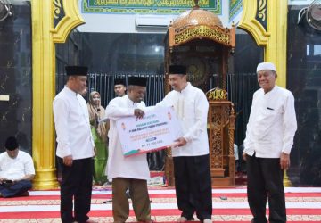 Wabup Bagus Santoso Dampingi Gubri H Syamsuar Safari Ramadhan di Bengkalis