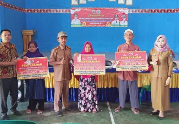 Pemdes Bangun Rejo Salurkan BLT-DD Tahap I Tahun 2023 Sebesar Rp.900 Ribu