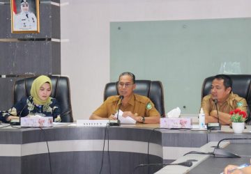 Audiensi Bersama Adinkes Perwakilan Provinsi Riau, Bupati Minta Semua Pihak Berkolaborasi Dalam Penanggulangan ATM