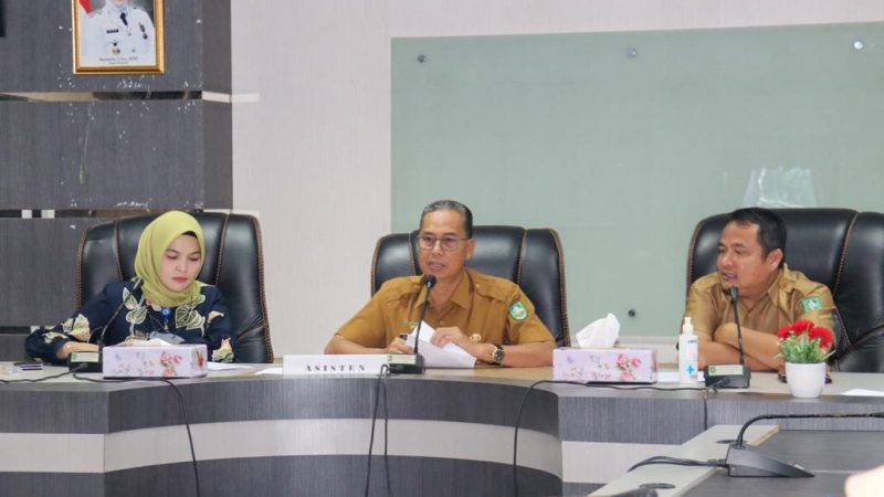 Audiensi Bersama Adinkes Perwakilan Provinsi Riau, Bupati Minta Semua Pihak Berkolaborasi Dalam Penanggulangan ATM