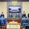 DPRD Serahkan Rekomendasi atas LKPJ Pj. Bupati Muba TA 2022