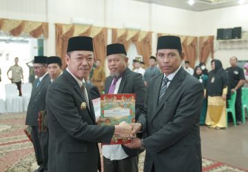 Bupati Rohil Lantik Ketua dan Pengawas Baznas Periode 2023-2028