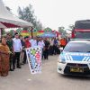 Tinjau Posko Lebaran, Bupati Kasmarni Juga Lepas Rombongan Mudik Gratis