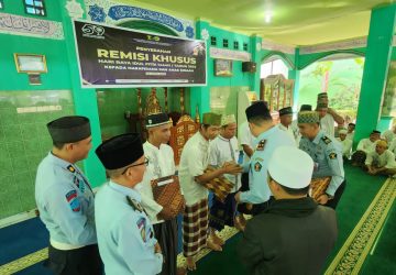 Hari Raya Idul Fitri 1444 H 516 Napi Lapas Muara Enim Terima Remisi 4 Langsung Bebas