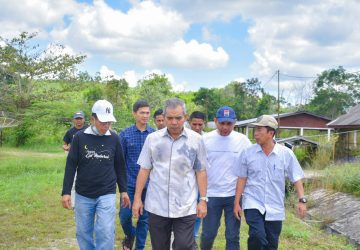 Pj Bupati Kampar Mulai Kerja Kunjungi BBI Sipungguk dan UPT Budidaya Perikanan Tibun
