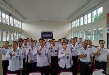 Lapas Kotaagung Gelar Apel Perdana Pasca Idulfitri dan Sambut Kunjungan Kakanwil Kemenkumham Lampung