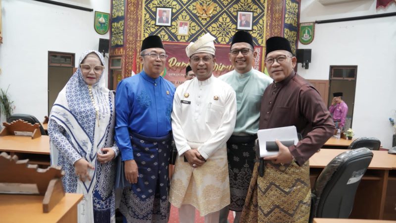 Sekda Rohil Hadiri Rapat Paripurna Istimewa Hari Jadi Kota Dumai Ke-24