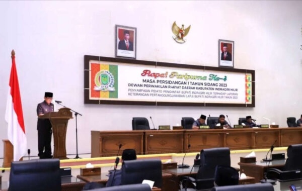 Ramadhan Ke-12 DPRD Inhil Taja Paripurna Ke-4 Tahun 2023