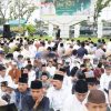Anggota DPRD dan Pj Bupati  Apriyadi Bersama Forkopimda Pemkab MUBA, Gelar Sholat Idul Fitri