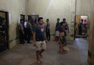 Masih Situasi Perayaan Idul Fitri, Polres Kampar Gelar Razia Ruang Tahanan