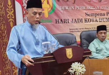 Pemkab Kampar Hadiri dan Sampaikan Ucapan Selamat Hari Jadi Ke-24 Kota Dumai