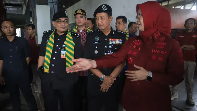 Pejabat Penjara Malaysia terkesan suasana Lapas Kelas II Pontianak