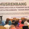 Pj Wali Kota Pekanbaru Tekankan 5 Masalah di Musrenbang