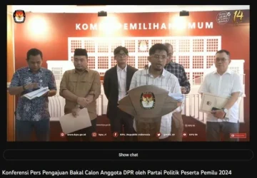 Masa pencalonan anggota legislatif Pemilu 2024 enam bulan tiga hari