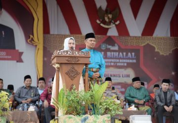 Gelar Halal Bi Halal, Bupati Kasmarni Ajak Masyarakat Perkokoh Silaturrahmi dan Persatuan Sebagai Modal Besar Pembangunan Bengkalis Bermasa