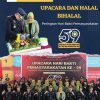Lapas Muara Enim ikuti Kegiatan Upacara HBP Ke-59 Tahun dan Halal Bihalal Kemenkumham secara Virtual