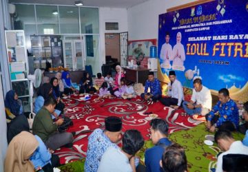 Jalin Silaturahmi, Kominfo dan Persandian Kampar Halal Bihalal Dengan ASN/THL, Insan Pers dan Pensiunan Kominfo