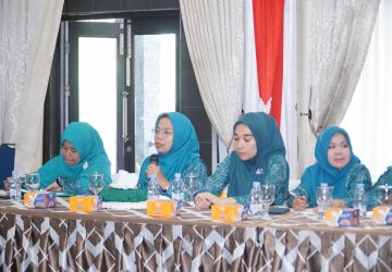 Masih di Nuansa Syawal, TP-PKK Kampar Gelar Rapat Koordinasi Sekaligus Halal Bihalal