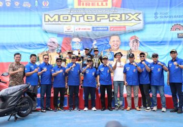 Kejurnas MotoPrix (MP) Region A Musim 2023 di Sirkuit Skyland Sukses Digelar