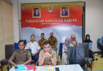 Ikuti Rakor Pengendalian Inflasi Daerah Melalui Zoom Meeting, Pemda Kampar Kontrol Kenaikan Harga Transportasi Sebagai Pengaruh Akan Kenaikan Harga Bahan Pokok