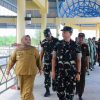 Bupati Kasmarni Sambut Kedatangan Danrem 031/WB di Pelabuhan BSL