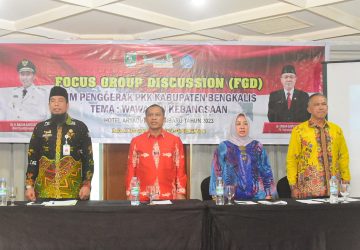 Buka FGD, Wabup Harapkan PKK Dapat Tingkatkan Wawasan Kebangsaan