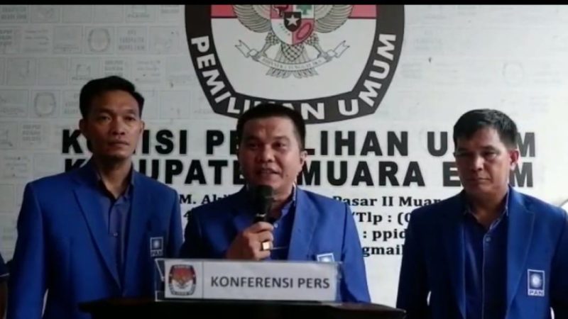 DPD PAN Muara Enim Pemilu 2024 Targetkan Satu Dapil Satu Kursi