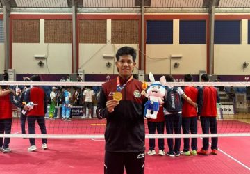 Atlet Asal Kabupaten Bengkalis Raih Medali Emas ke-54 Sepak Takraw, Ketua PSTI Kabupaten Bengkalis Bobbi Kurniawan Ucapkan Tahniah