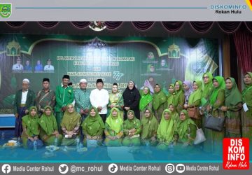 Bupati Sukiman Harap 5 Program Muslimat NU Bersinergi dan Dukung Program Pemkab Rohul