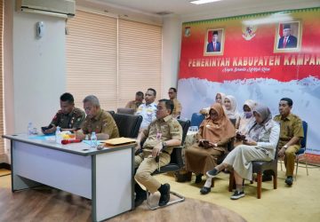 Dipimpin Mendagri, Pj Bupati Kampar Ikuti Rakor Rutin Pengendalian Inflasi Daerah