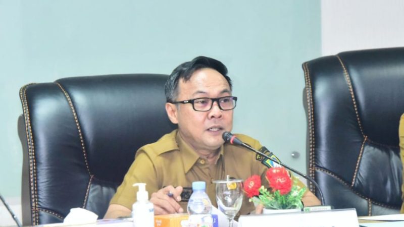 Plt. Sekda Pimpin Rapat Realisasi Fisik dan Keuangan, Laksanakan Kegiatan Sesuai Dengan Peraturan Perundang-undangan