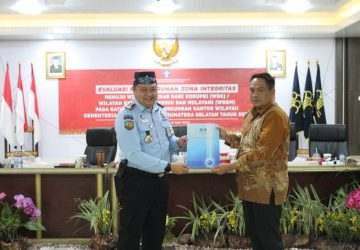 Lapas Muara Enim Optimis Raih WBBM Sukses Lalui Tahapan Desk Evaluasi TPI