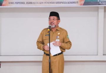 Bupati Bengkalis Buka Pelatihan Pembinaan Kewirausahaan Pelaku Usaha Mikro T.A 2023